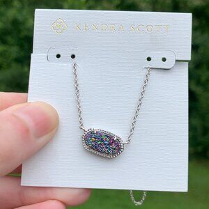 KENDRA SCOTT • Elisa Silver Pendant Necklace